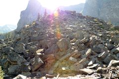 04 Rockpile Interpretive Trail Leads To The Best Moraine Lake Viewpoint With Tower Of Babel Behind Near Lake Louise.jpg